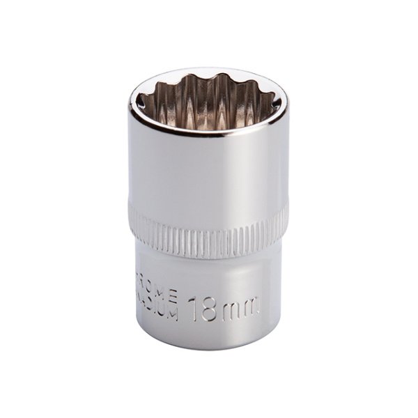 Голівка 12 гр. 1/2" 18мм INTERTOOL ET-0218