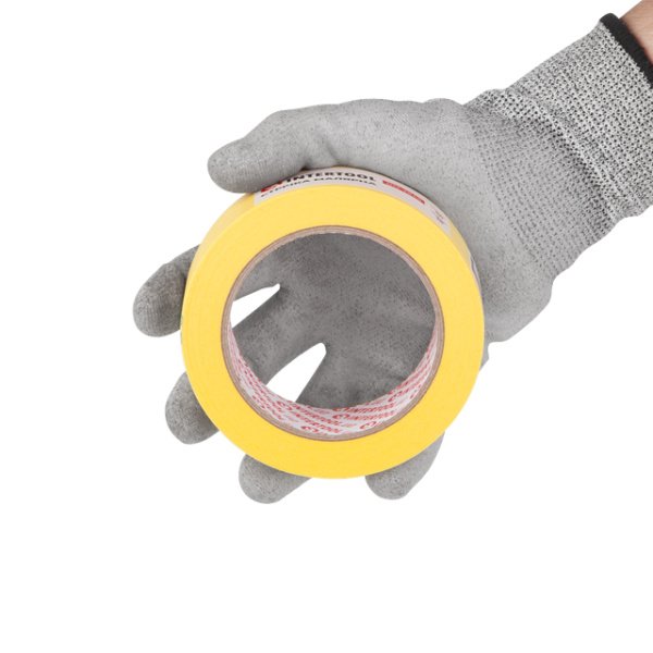 Стрічка малярна 38мм, 40м, жовта INTERTOOL DM-3840