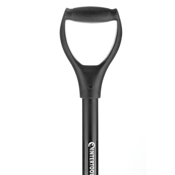 Лопата штикова, металева ручка, 198х288х1200 мм INTERTOOL FT-2011