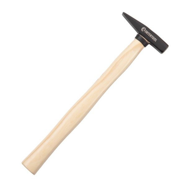 Молоток слюсарний 100 г, ручка ясен INTERTOOL HT-0250