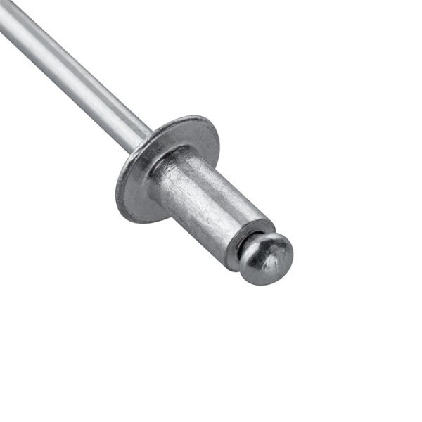Заклепка алюмінієва, 4,0×8,0 мм, 50 шт. INTERTOOL RT-4008