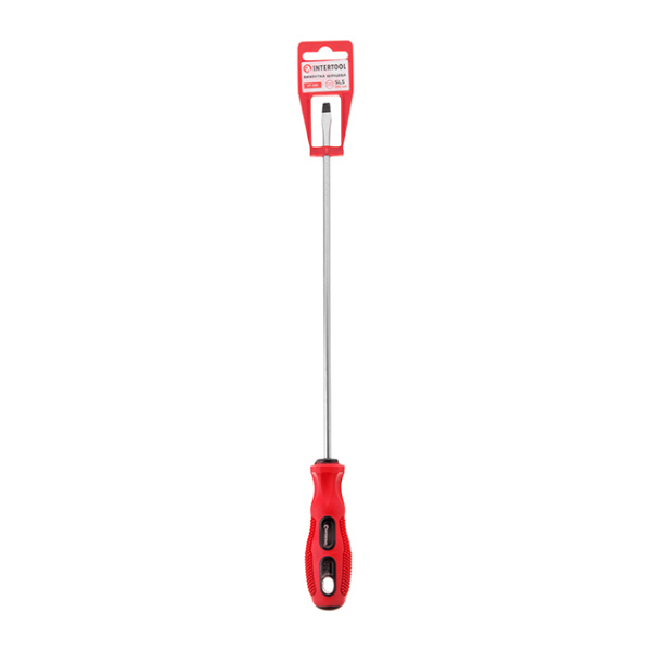 Викрутка шліцева SL5 * 250 мм INTERTOOL VT-3111