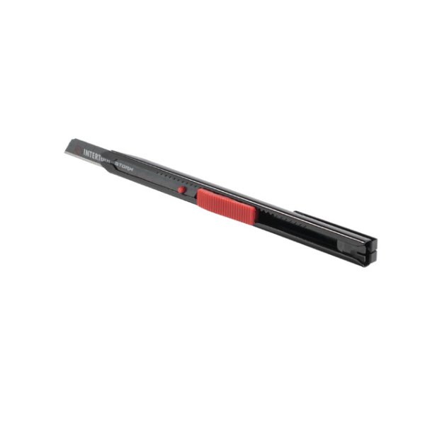 Ніж сегментний 9 мм, металевий, STORM INTERTOOL HT-0513