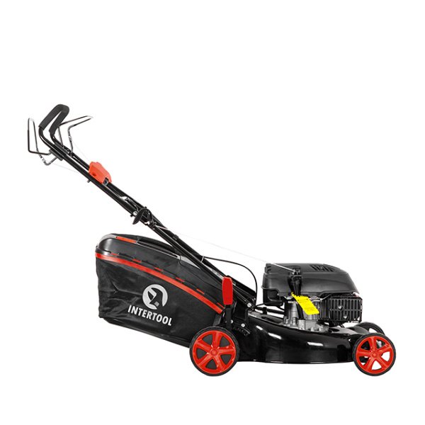 Газонокосарка бензинова 4,9 HP (3,6 кВт) ширина зрізу 508 мм самохідна INTERTOOL LM-6050