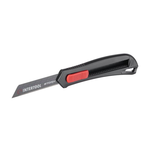 Ніж сегментний 18 мм, STORM INTERTOOL HT-0514