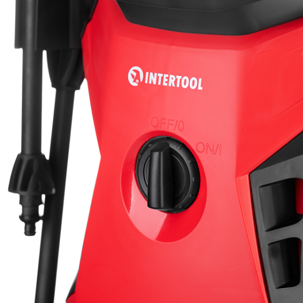 Мийка високого тиску, 1,6 кВт, 90-130 бар, 7 л/хв, шланг 5 м INTERTOOL DT-1515