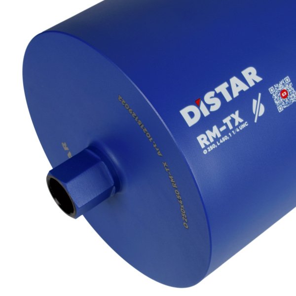 Свердло алмазне Distar DDS-W 250x450-18x1 1/4 UNC DLD 250 RM-TX