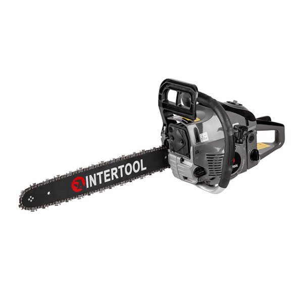 Бензопила ланцюгова, 2,4 кВт (3,3 к/с), 52 см³, шина 45 см, 3200 об/хв INTERTOOL DT-2208