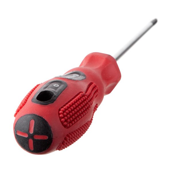 Викрутка хрестова, PZ0×75 мм, Cr-V INTERTOOL VT-3153