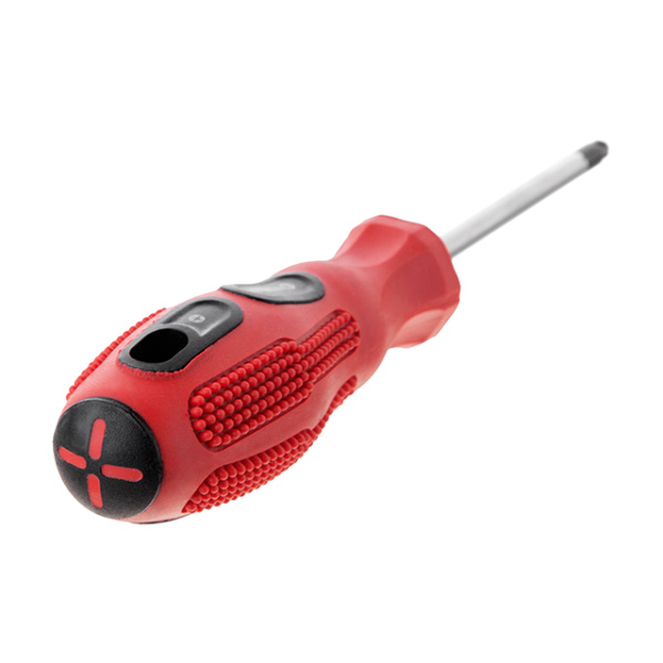 Викрутка хрестова, PZ1×75 мм, Cr-V INTERTOOL VT-3155