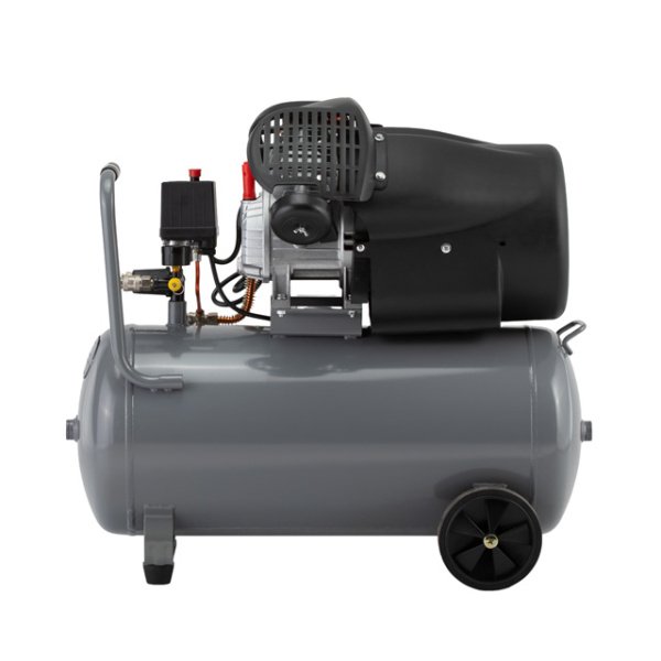 Компресор, 50 л, 2,23 кВт, 220 В, 10 атм, 354 л/хв, 2 циліндри INTERTOOL PT-0004