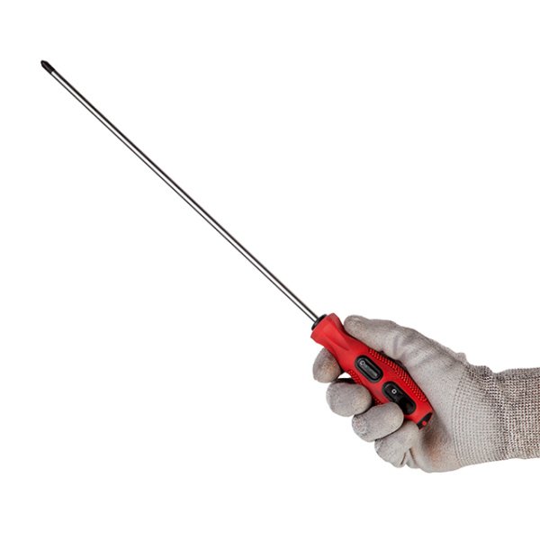 Викрутка хрестова, PH2×300 мм, Cr-V INTERTOOL VT-3148