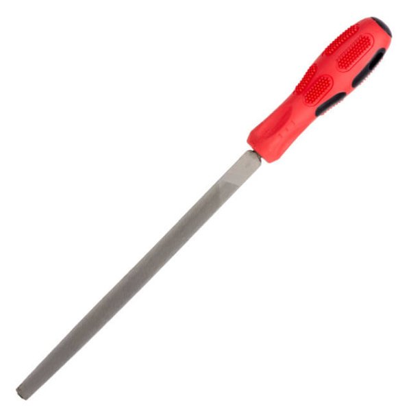 Напилок трикутний, 200 мм INTERTOOL HT-3711