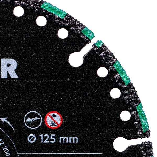 Круг алмазный отрезной 1A1RSS V 125x2,5/1,5x6x22,2 Pro Rex