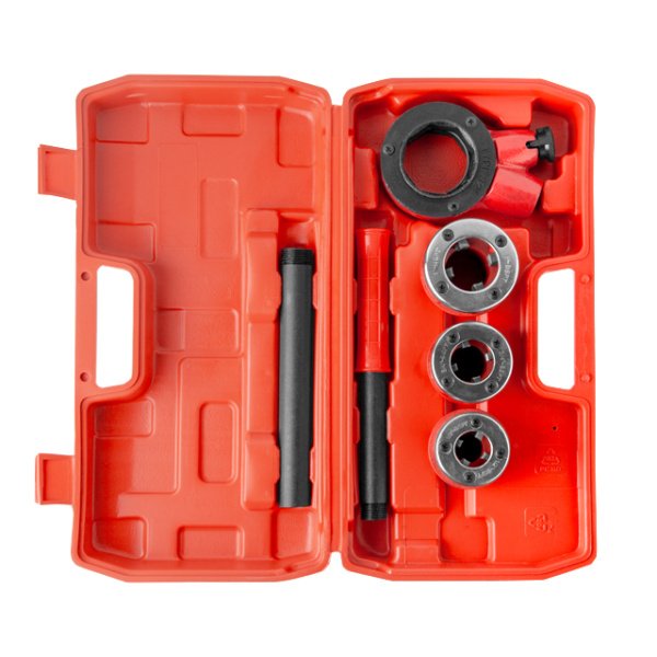 Набір плашок трубних 3 шт, для нарізання різьби: 1/2", 3/4", 1" INTERTOOL SD-8003