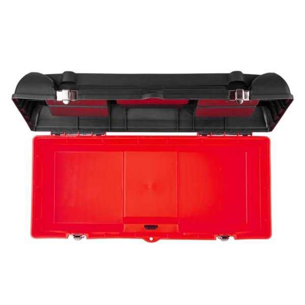 Ящик для інструментів, з металевими замками, 24", 610*255*251 мм INTERTOOL BX-1123