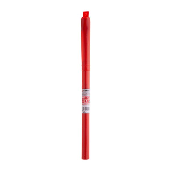 Зубило плоске, SDS-Max, 25 мм, 400×18 мм, з побідитовою напайкою INTERTOOL SD-0455