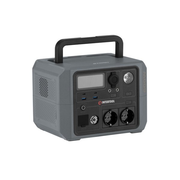 Станція зарядна портативна 0,6 кВт, 537,6 Втг, LiFePO4, STORM INTERTOOL WT-7001