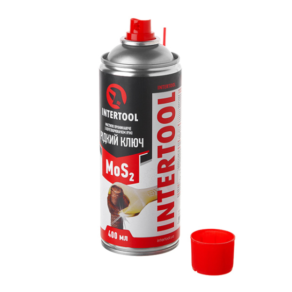 Мастило проникаюче "Рідкий Ключ", аерозоль 400 мл INTERTOOL FS-4140