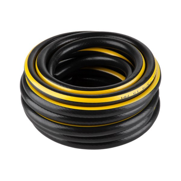 Шланг для води чотирьохшаровий 3/4", 10м, армований PVC INTERTOOL GE-4121