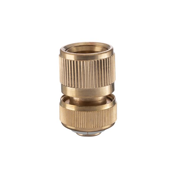 Конектор латунний 1/2" на шланг 1/2" STORM INTERTOOL GE-1216