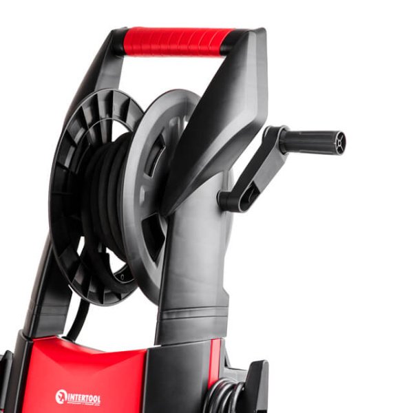 Мийка високого тиску, 2,2 кВт, 120-150 бар, 7,5 л/хв, шланг 5 м INTERTOOL DT-1508