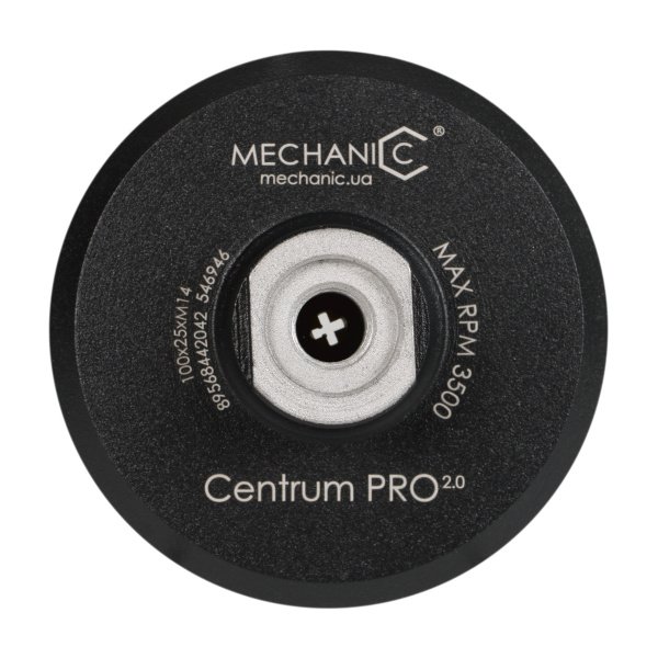 Тримач алюмінієвий для полірувальних кругів Pad Holder 100*14.7*M14 Centrum PRO 2.0