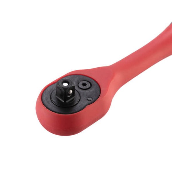 Рукоятка із храповим механізмом на 72 зуба 1/4"  Cr-v.(Professional) INTERTOOL HT-2111