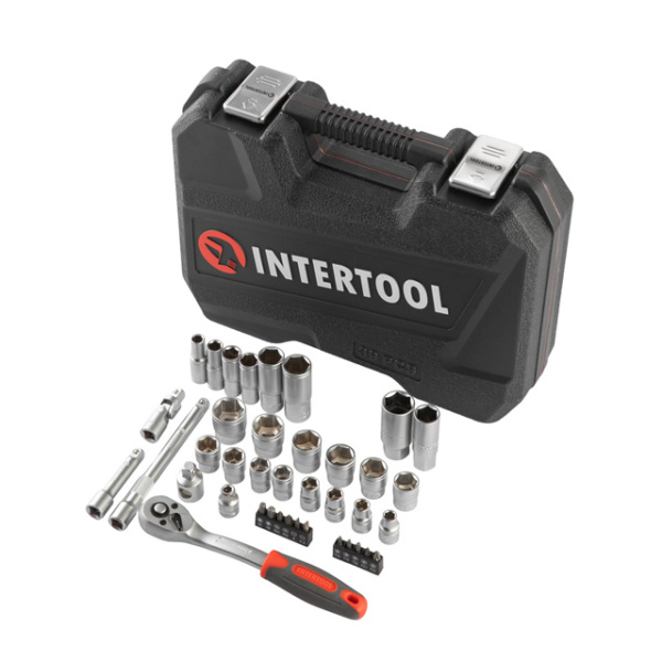 Набір інструментів 3/8" 39од (ET-6039SP) INTERTOOL ET-9039