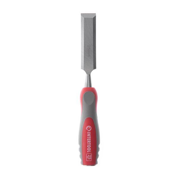 Стамеска 25 мм, Cr-V, двокомпонентна рукоятка INTERTOOL HT-3525