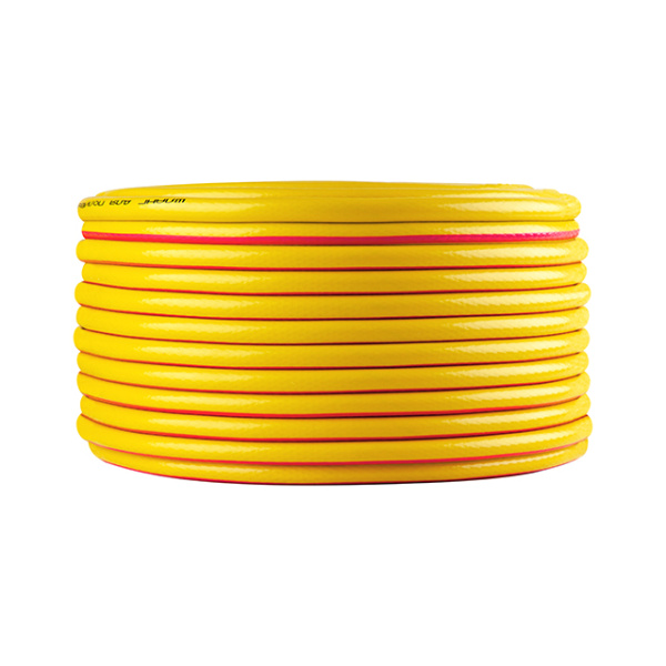 Шланг садовий, тришаровий, зелений, 1/2", 50 м, армований, PVC INTERTOOL GE-4026
