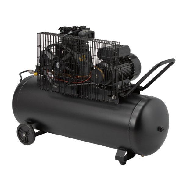 Компресор, 100 л, 1,8 кВт, 220 В, 10 атм, 250 л/хв INTERTOOL PT-0012