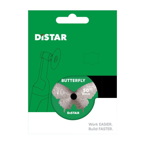 Круг алмазний вiдрiзний Distar 1A1R 50x0,6x5,8 Butterfly