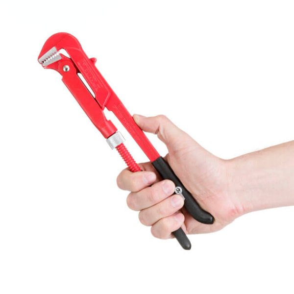 Ключ трубний 0.75", 90° INTERTOOL HT-0186