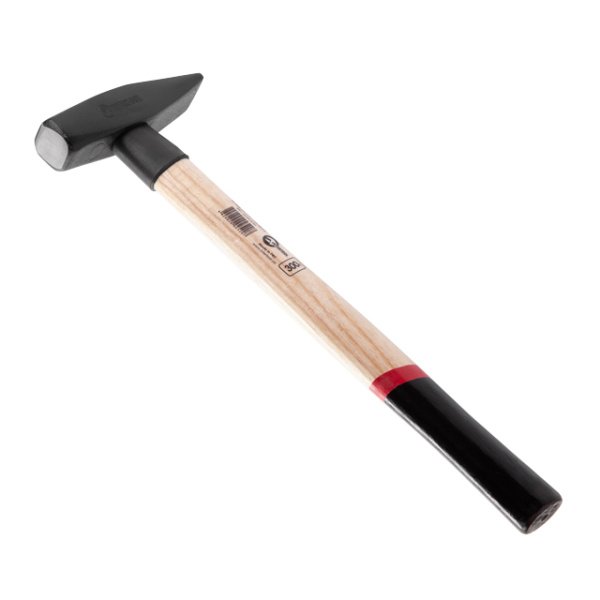 Молоток слюсарний 300г,ручка ясен INTERTOOL HT-0252
