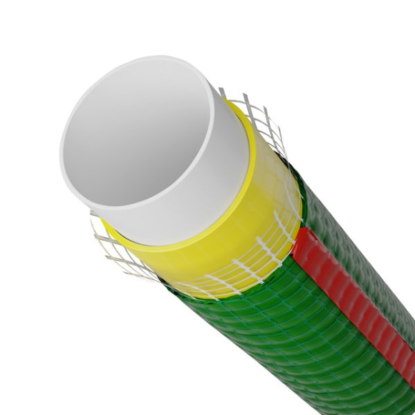 Шланг для води 4-х шаровий 3/4 ", 30м, армований, PVC INTERTOOL GE-4125