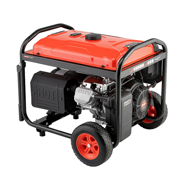 Генератор бензиновий 9/10 кВт, 400/230 В, DUAL POWER, бак 25 л, електро/ручний старт, мідна обмотка, STORM INTERTOOL DT-1196