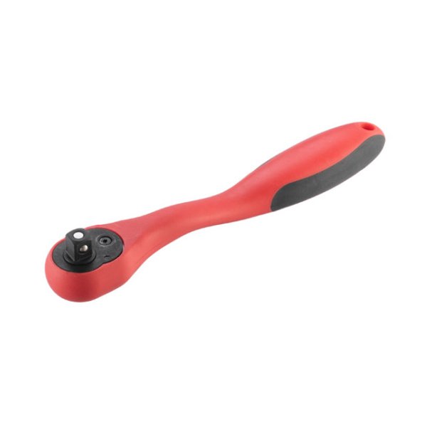 Рукоятка із храповим механізмом на 72 зуба  3/8" вигнута Cr-v(Professional) INTERTOOL HT-2108