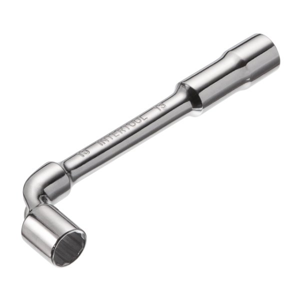 Ключ торцевий з отвором L-подібний 13 мм INTERTOOL HT-1613