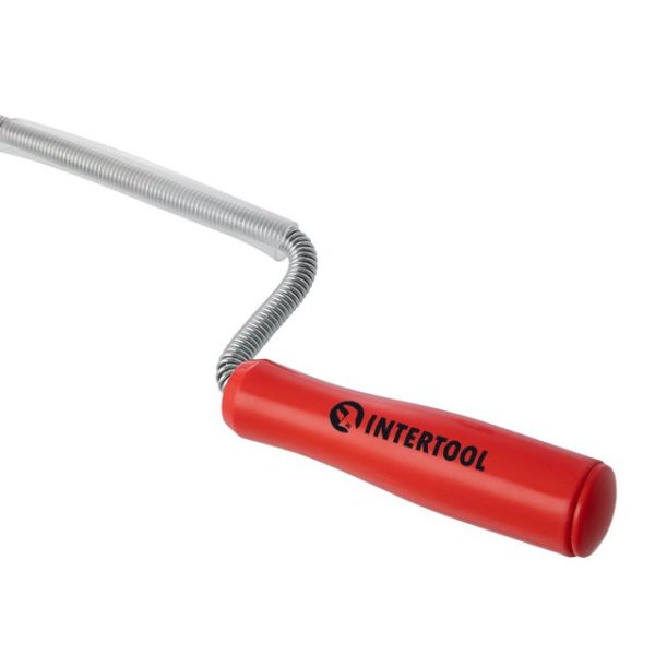 Трос для чищення труб, 9 мм × 10 м, пробивний наконечник INTERTOOL HP-1007