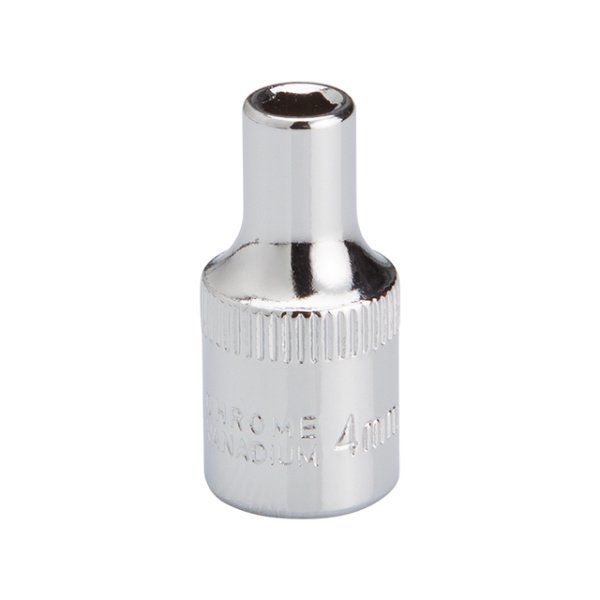 Головка шестигранна 1/4", 4×25 мм, Cr-V, STORM INTERTOOL ET-0432