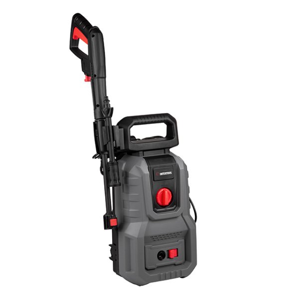 Мийка високого тиску, 1,2 кВт, 70-100 бар, 6,5 л/хв, шланг 5 м INTERTOOL DT-1512