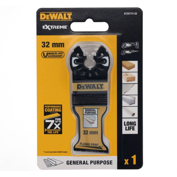 Полотно пиляльне заглибне Extreme DeWALT DT20774