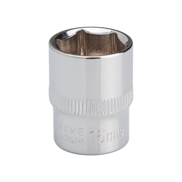 Головка шестигранна 3/8", 16×20 мм, Cr-V, STORM INTERTOOL ET-0416