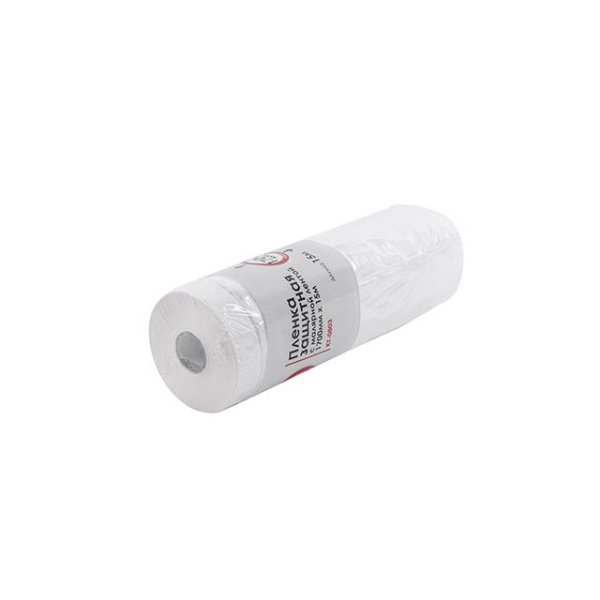 Плівка захисна з малярською стрічкою, 1700 мм, 15 м INTERTOOL KT-0803