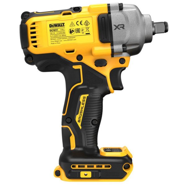 Гайкокрут ударний акумуляторний безщітковий DeWALT DCF891N