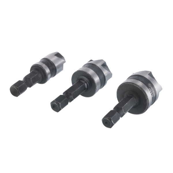 Набір зенкерів 12, 16, 19 мм, 3 од. INTERTOOL SD-5005