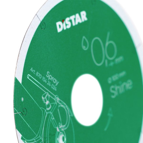 Круг алмазний вiдрiзний Distar 1A1R 101,6x0,6/0,5x5x22,23 Shine