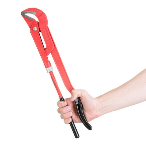 Ключ трубний 2", 45° INTERTOOL XT-2120