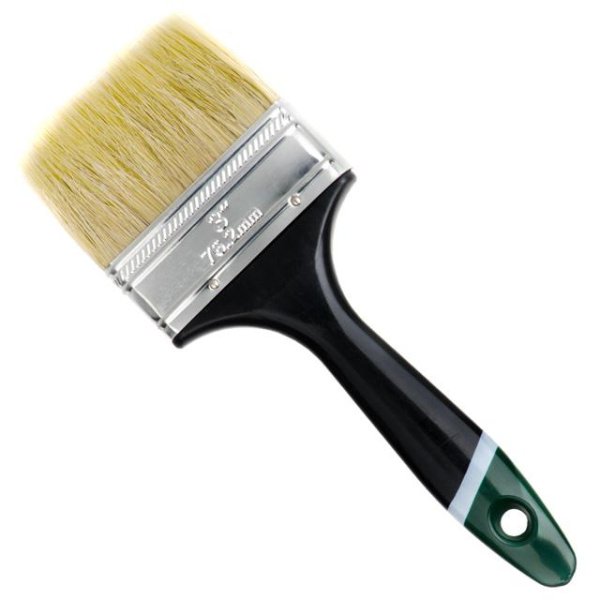 Пензель флейцева 76 * 13 * 44 мм, пластикова ручка INTERTOOL KT-1376